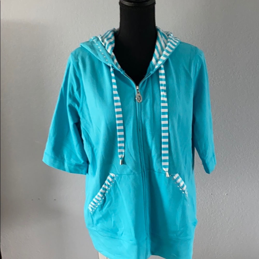 Women’s knit hoodie
